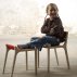 Chaise enfant design Sepp - Rouge